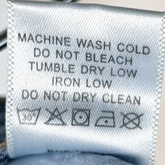 2/$30 Windsor Size Medium Lace Up Cut Off Jean Shorts Denim Western Concert - Picture 6 of 6